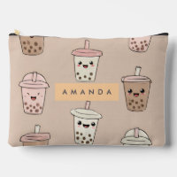 Personalised Neutral Cute Milky Bubble Tea