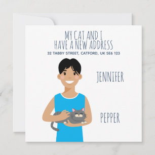 Personalised New Address Announcement