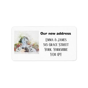 Personalised New Address We’ve Moved Labels