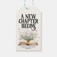 Personalised New Chapter Begins Book Baby Shower