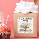 Personalised New Chapter Begins Book Baby Shower