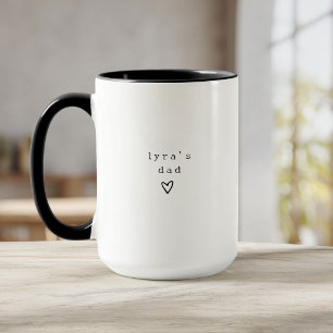 Personalised New Dad Cute First Time Father Mug