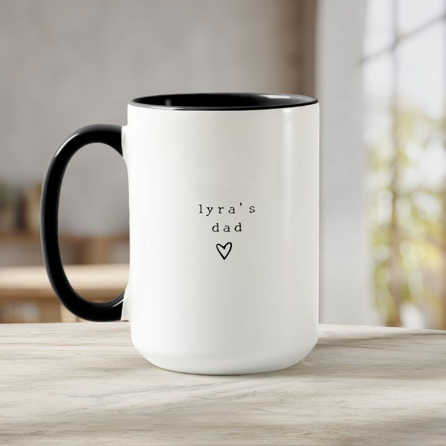 Personalised New Dad  Cute First Time Father Mug (Creator Uploaded)