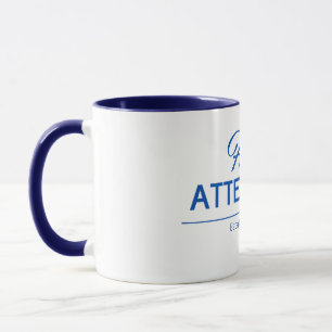 Personalised New Flight Attendant Gift Mug
