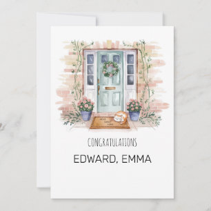Personalised New Home Congratulations Card