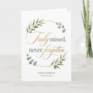 Personalised New Job Farewell Card