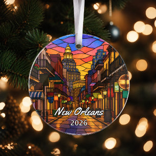 Personalised New Orleans Acrylic Ornament, Custom  Ornament