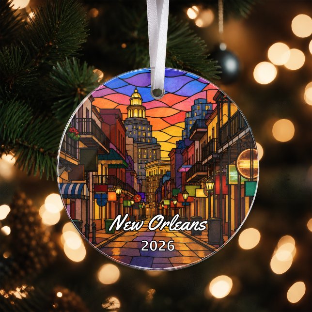 Personalised New Orleans Acrylic Ornament, Custom  Ornament (Creator Uploaded)