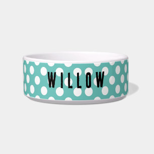 personalised new pet bowl spots