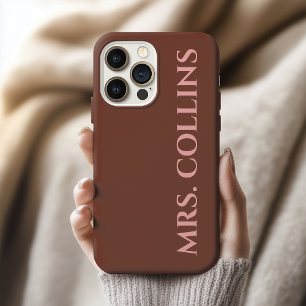 Personalised New Surname Gift for Wife or Newlywed Case-Mate iPhone 14 Pro Max Case