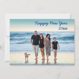 Personalised New Year Greeting : Holiday Card