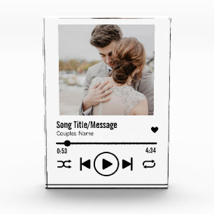 Personalised Newlywed Photo Song Playlist