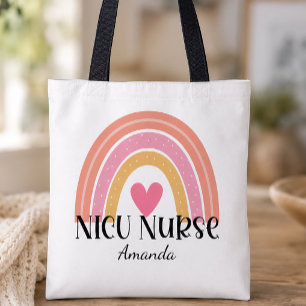 Personalised NICU Nurse Tote Bag