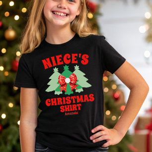 Personalised Niece's Christmas Shirt