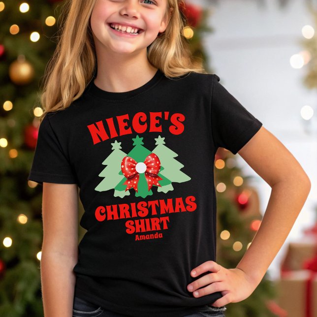Personalised Niece's Christmas Shirt (Creator Uploaded)