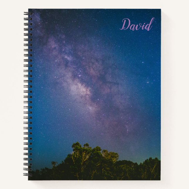 Personalised Night Sky Journal Lined (Front)