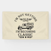 Personalised ninety vintage 90th birthday party