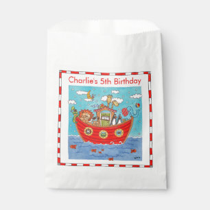 Personalised Noah's Ark Birthday Favour Bags