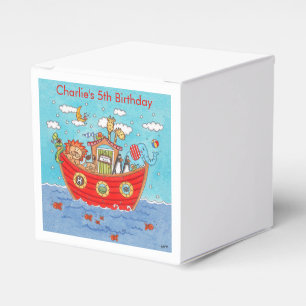 Personalised Noah's Ark  Favour Box