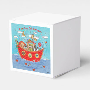 Personalised Noah's Ark  Favour Box