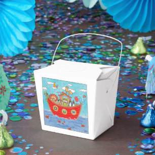 Personalised Noah's Ark  Favour Box