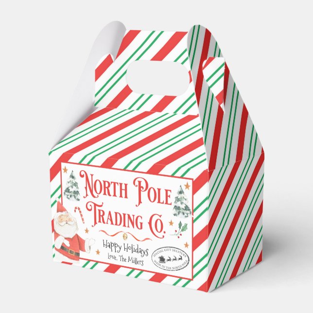Personalised North Pole Special Delivery Gift Box (Front Side)