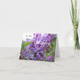 Personalised Note Card