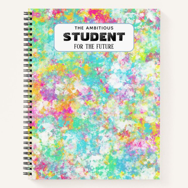 personalised  notebook (Front)