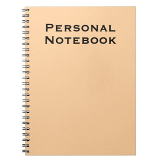 Personalised Notebook Journal