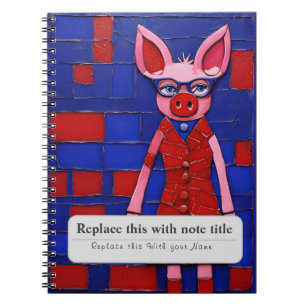 Personalised Notebook - Whimsical Animals