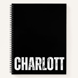 Personalised Notebook with Charlotte