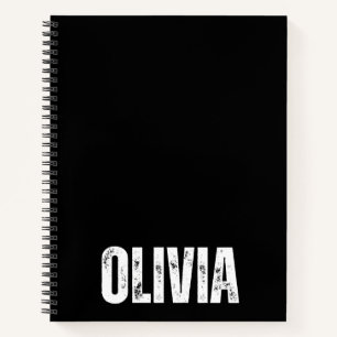 Personalised Notebook with Olivia