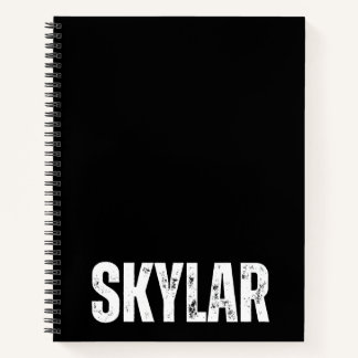 Personalised Notebook with Skylar