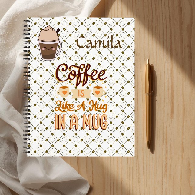 Personalised notebooks for coffee lovers (Creator Uploaded)