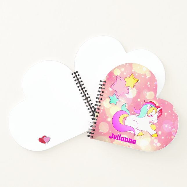Personalised Notebooks for Kids, Girls (Inside)