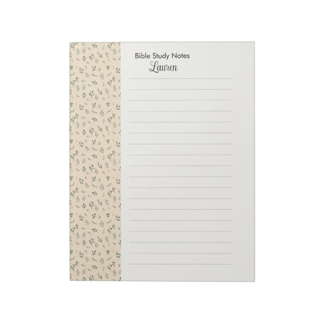 Personalised Notepad (Rotated)