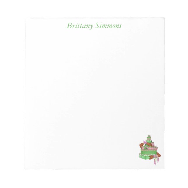 Personalised Notepad (Front)