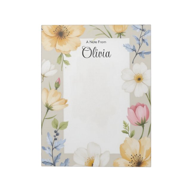 Personalised Notepad (Rotated)
