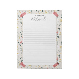 Personalised Notepad 