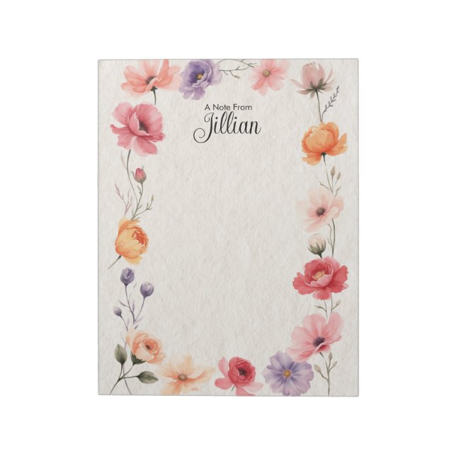Personalised Notepad (Rotated)