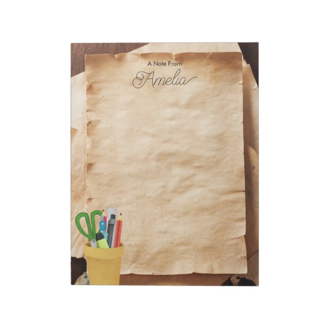 Personalised Notepad (Rotated)