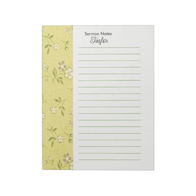 Personalised Notepad (Rotated)