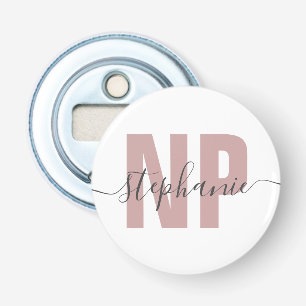 Personalised NP Nurse Practitioner Graduation Chic Bottle Opener