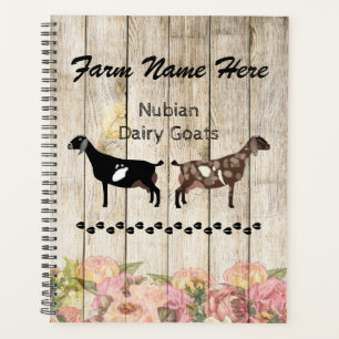 Personalised Nubian Dairy Goat Farm Planner