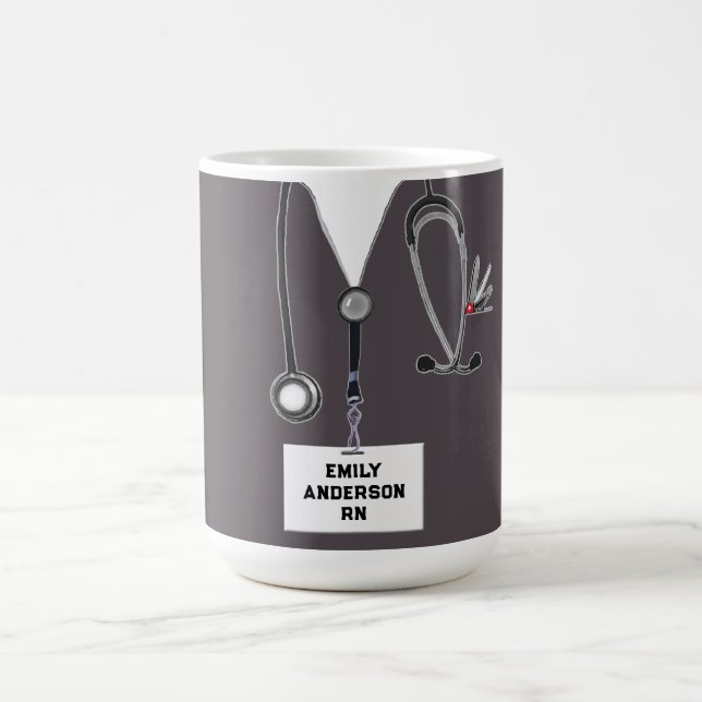 Personalised Nurse Coffee Mug (Center)