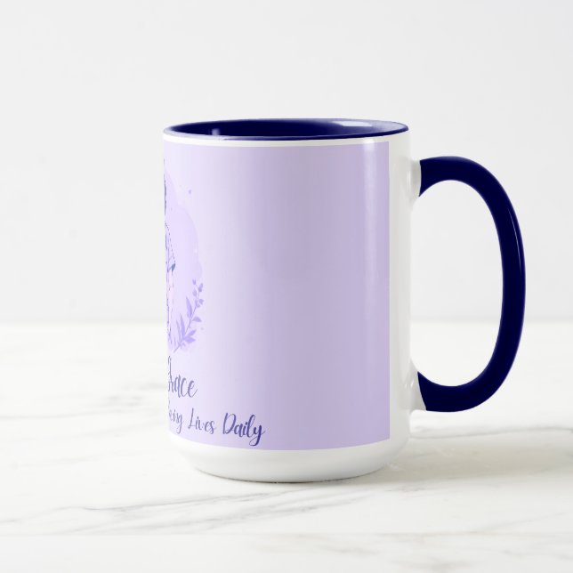 Personalised Nurse Coffee Mug – Fuelled by Coffee (Right)