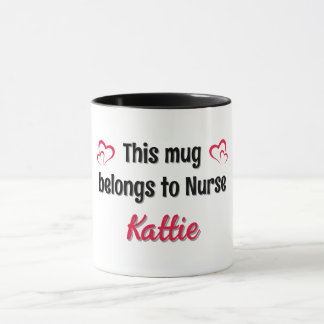 Personalised Nurse Coffee Mug Gift