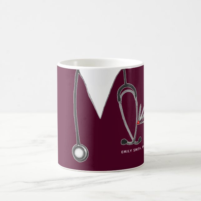Personalised Nurse Collectable Coffee Mug (Center)