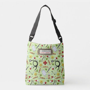 personalised nurse crossbody bag
