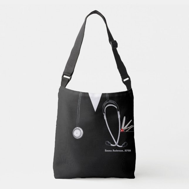 Personalised Nurse Crossbody Bag (Front)